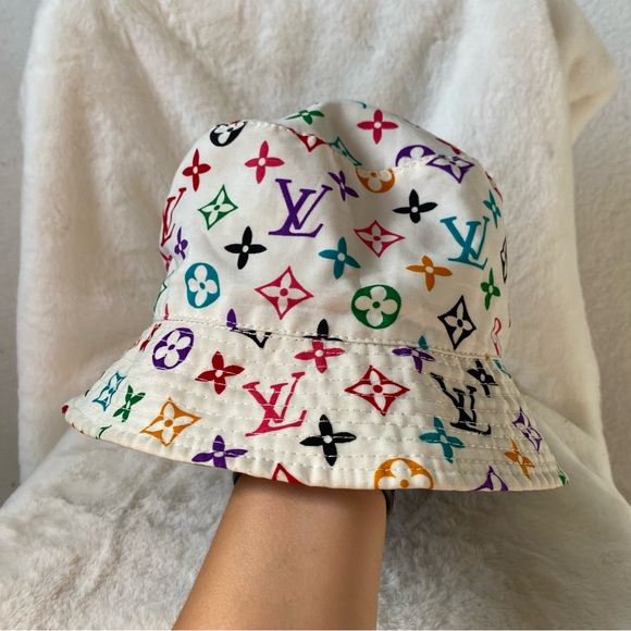 Louis Vuitton Accessories - Louis Vuitton FAUX Monogram Bucket Hat